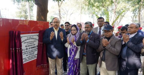 রাজশাহী সরকারি মহিলা কলেজের ৬তলা বিশিষ্ট একাডেমিক ভবনের ভিত্তি প্রস্তর স্থাপন করলেন রাসিক মেয়র