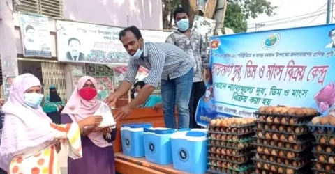 রমজানে যেসব স্থানে মিলবে সুলভ মূল্যে ডিম, দুধ ও মাংস