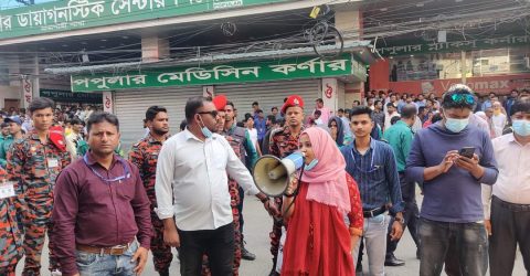 রাসিকের ভ্রাম্যমান আদালতের অভিযানে ১৫০টি অবৈধ স্থাপনা উচ্ছেদে