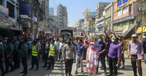 অবৈধ স্থাপনা উচ্ছেদে রাসিকের অভিযান অব্যাহত